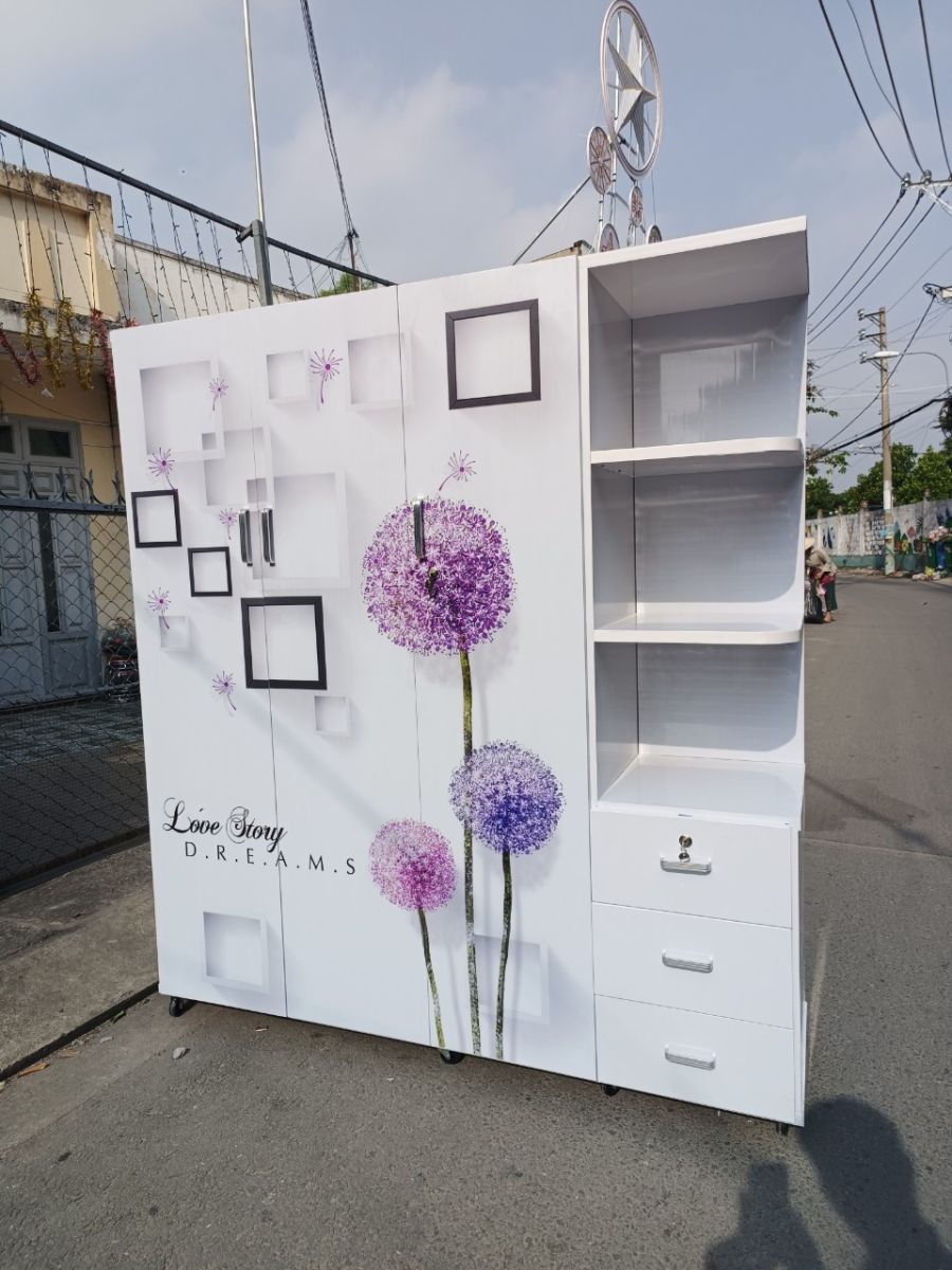 tủ quần áo nhựa 4 cánh giá rẻ hcm