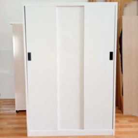 Tủ Nhựa Đài Loan 3 Cánh HL02 - Chân Lùa - Màu Trắng