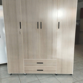 Tủ Nhựa Đài Loan 4 Cánh HL04  - Màu Ghi