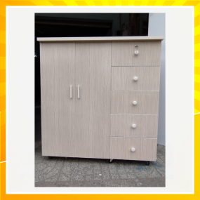 Tủ Nhựa Màu Sồi Vân Gỗ
