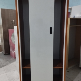 Tủ Nhựa Đại Loan 2 Cánh HL04 - Màu Trắng - Chân Lùa