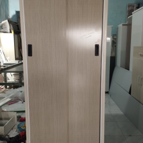Tủ Nhựa Đại Loan 2 Cánh HL05 - Màu Sồi - Chân Lùa
