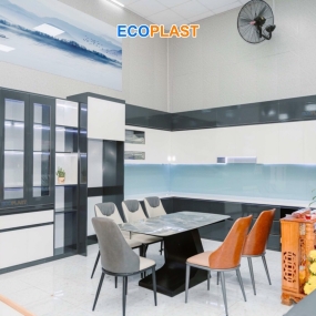 Tủ bếp nhựa Đài Loan cao cấp HL23