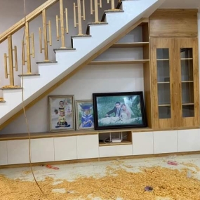 Kệ cầu thang nhựa Đài Loan cao cấp HL07