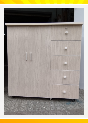 Tủ Nhựa Màu Sồi Vân Gỗ