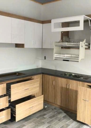 Tủ bếp nhựa Đài Loan cao cấp HL13