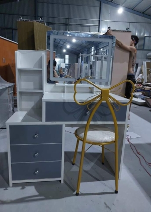 BÀN TRANG ĐIỂM NHỰA ĐÀI LOAN CAO CẤP HL05